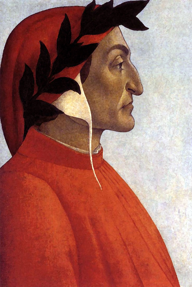 Dante by bottecelli